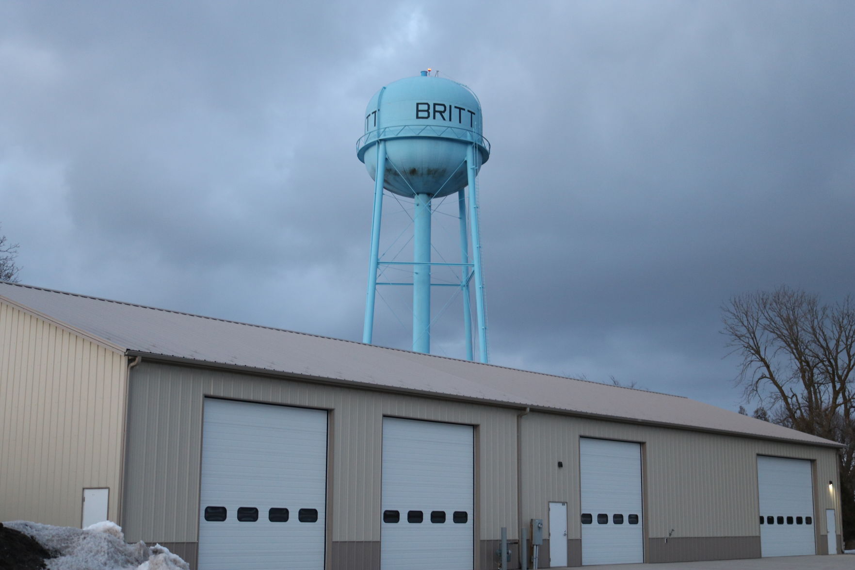 Britt Water Tower
